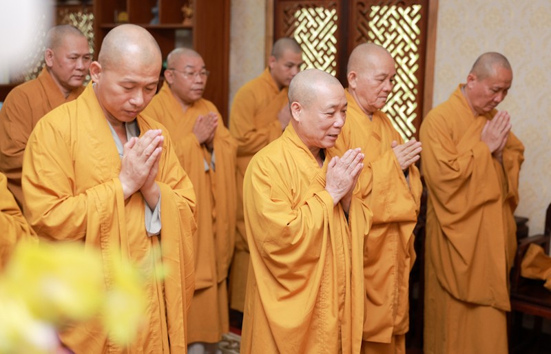 Ban Hoằng pháp Trung ương khánh tuế Hòa thượng Chủ tịch HĐTS GHPGVN ảnh 1