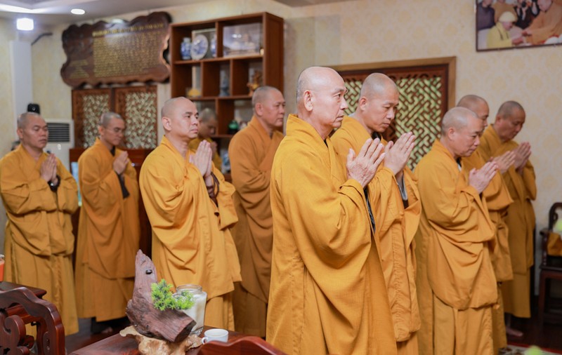 Ban Hoằng pháp Trung ương khánh tuế Hòa thượng Chủ tịch HĐTS GHPGVN ảnh 4