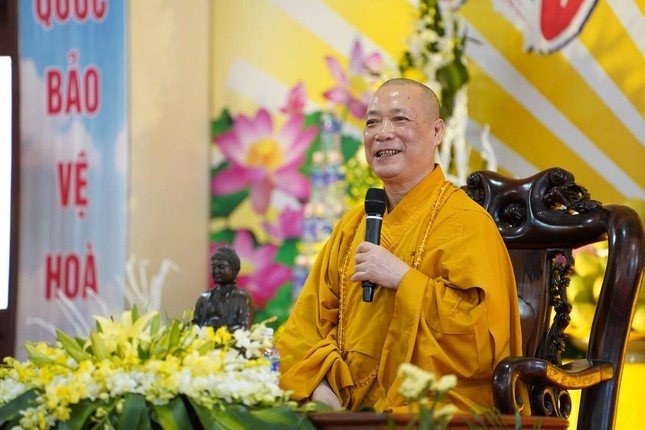 Nam Định: Gần 3.000 Phật tử tham dự khóa tu Một ngày an lạc tại chùa Linh Ứng ảnh 3