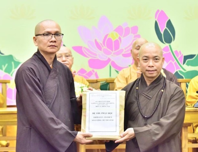 Đồng Nai: Khai mạc kỳ thi tuyển sinh Lớp Cao đẳng Phật học liên thông (2024-2026) ảnh 3