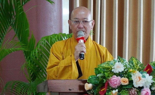 Ban Hoằng pháp, Ban Kinh tế - Tài chính T.Ư thăm, cúng dường trường hạ tại Long An và Đồng Nai ảnh 1