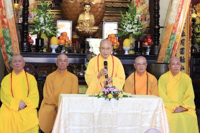 Thừa Thiên Huế: Ban Trị sự GHPGVN tỉnh thăm, sách tấn chư hành giả an cư tại các trú xứ Ni ảnh 2