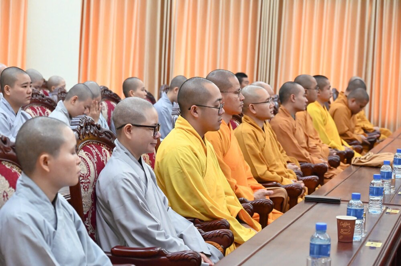 Học viện Phật Giáo Việt Nam tại Hà Nội tổ chức khai giảng hệ Sau Đại học khoá VII ảnh 2