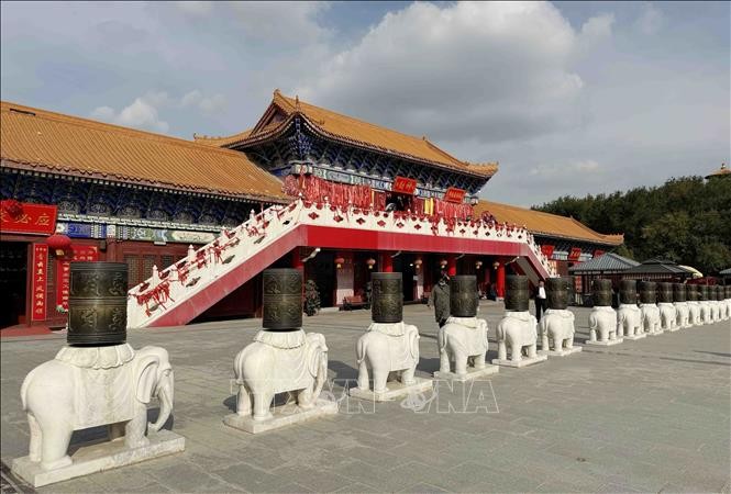 Khám phá chùa Đại Phật Hồng Quang Sơn ở Tân Cương (Trung Quốc) ảnh 5