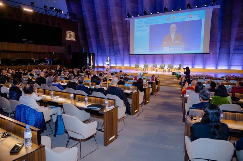 GHPGVN tham dự Hội nghị Hòa bình thế giới 2024 tại trụ sở UNESCO ảnh 3