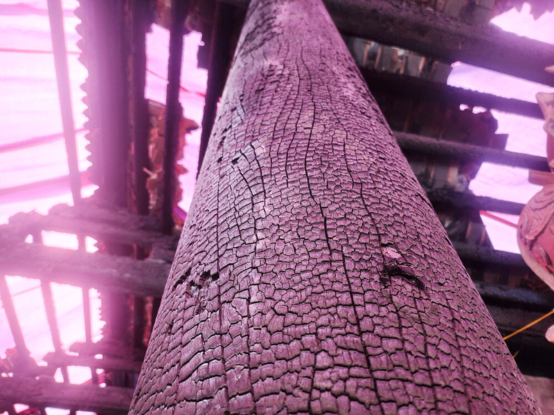 Bảo vật quốc gia Bàn thờ Phật bằng đá hiện giờ ra sao sau vụ cháy ở chùa Phổ Quang? ảnh 2