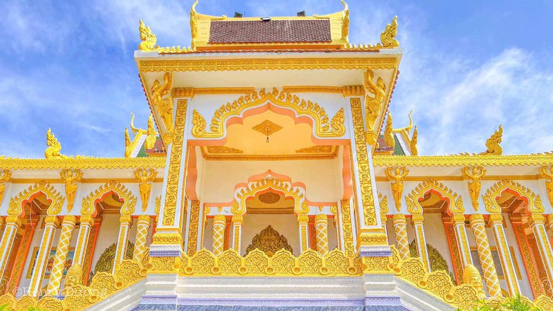 Độc đáo ngôi chùa hơn 400 năm tuổi, lộng lẫy như cung điện ở Sóc Trăng ảnh 2