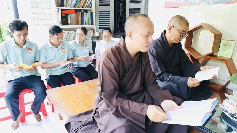 Ra mắt không gian văn hóa Hồ Chí Minh tại chùa Kim Thiền (Bình Dương) ảnh 3