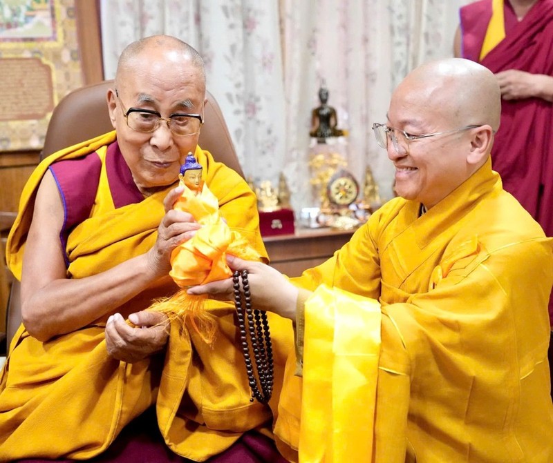 Đoàn Phật giáo Việt Nam đảnh lễ Đức DaLai LaMa tại Dharamshala, Ấn Độ ảnh 2