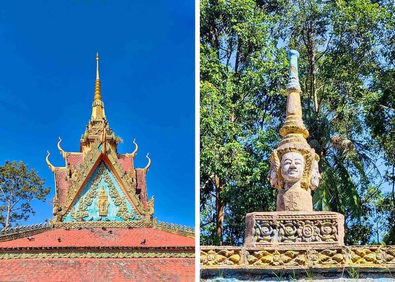  Khám phá kiến trúc chùa Chi Cà Ên ở An Giang ảnh 6