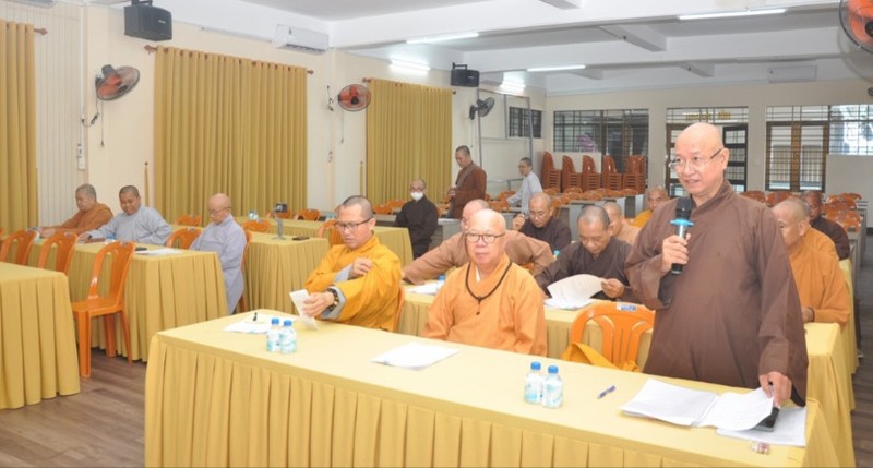 BTS GHPGVN tỉnh Bà Rịa - Vũng Tàu họp giải quyết công tác Phật sự còn tồn đọng ảnh 2