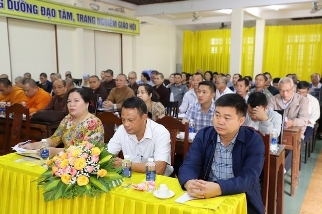 Đắk Lắk: Ban Trị sự Phật giáo TP. Buôn Ma Thuột tổng kết hoạt động Phật sự năm 2024 ảnh 2