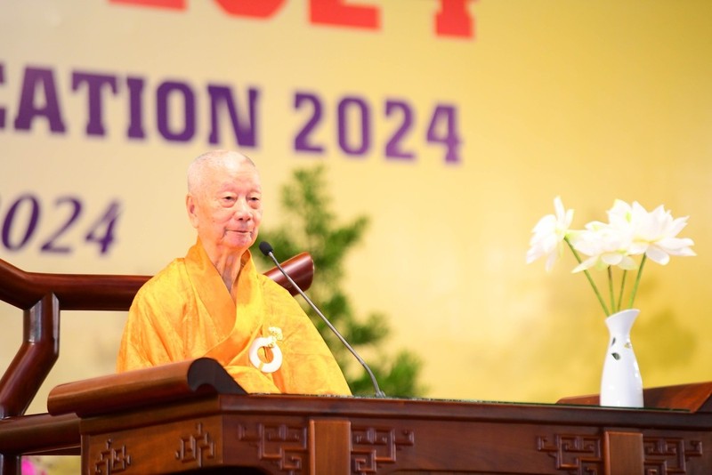Lễ Tốt nghiệp năm 2024 cho gần 400 Tăng Ni sinh tại Học viện Phật giáo Việt Nam TP. HCM ảnh 2