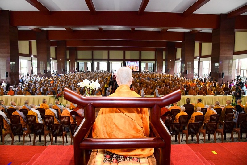 Lễ Tốt nghiệp năm 2024 cho gần 400 Tăng Ni sinh tại Học viện Phật giáo Việt Nam TP. HCM ảnh 1