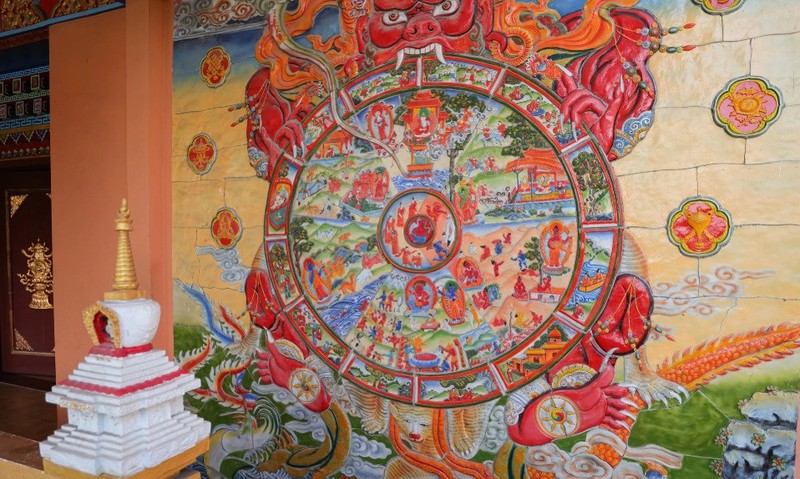 Khám phá ngôi chùa Tây Tạng độc nhất tại Hà Nội ảnh 2