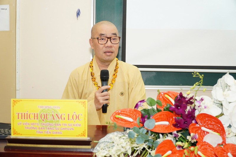 “Hãy lấy tinh thần phụng sự làm niềm vui trên bước đường đến giác ngộ giải thoát” ảnh 2