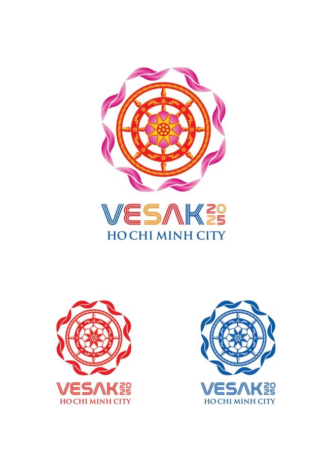 Logo chính thức của Đại lễ Vesak Liên Hợp Quốc 2025 tại Việt Nam ảnh 1
