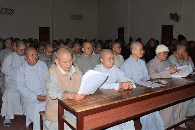 Quảng Trị: Ban Trị sự GHPGVN H.Triệu Phong tổ chức Hội nghị tổng kết Phật sự năm 2024 ảnh 3