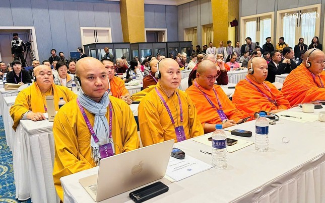Đoàn đại biểu Giáo hội Phật giáo Việt Nam dự Hội nghị bàn tròn Phật giáo Đông Á và Đông Nam Á ảnh 3