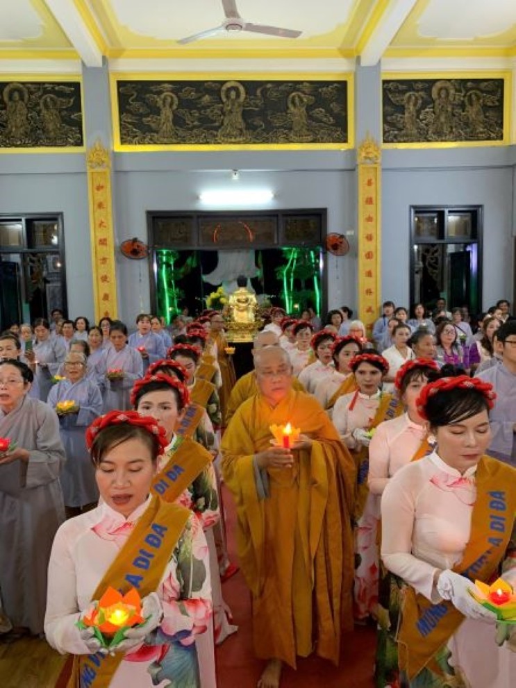 Lễ vía Phật Di Đà tại chùa Linh Sơn Pháp Ấn ảnh 3