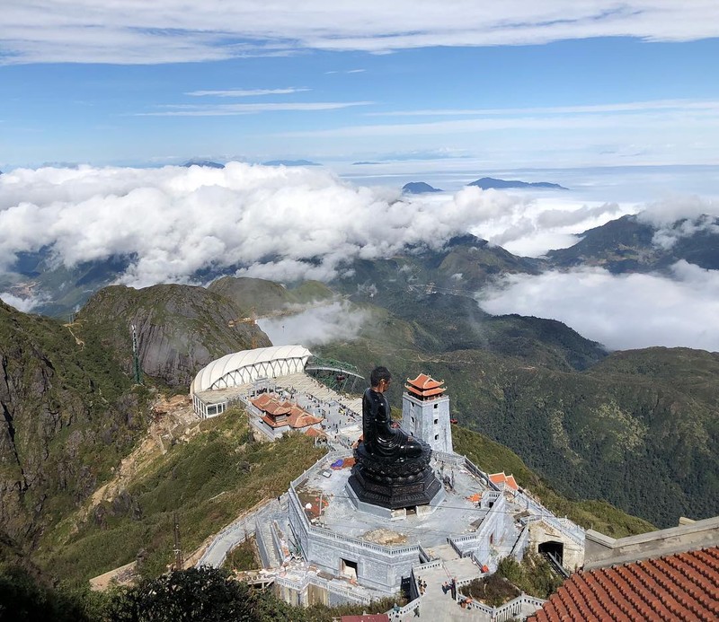 Chiêm ngưỡng Phật A Di Đà cao nhất Việt Nam trên đỉnh Fansipan ảnh 4