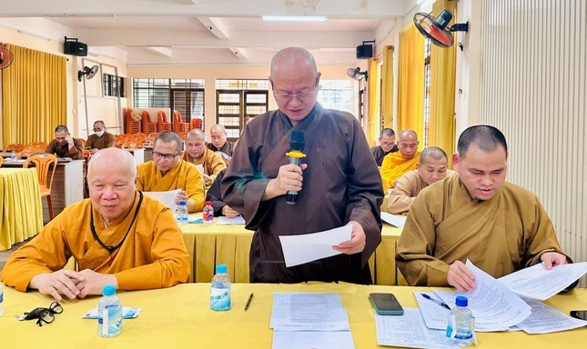 BR-VT: Ban Thường trực Ban Trị sự GHPGVN tỉnh triển khai hoạt động Phật sự cuối năm ảnh 1