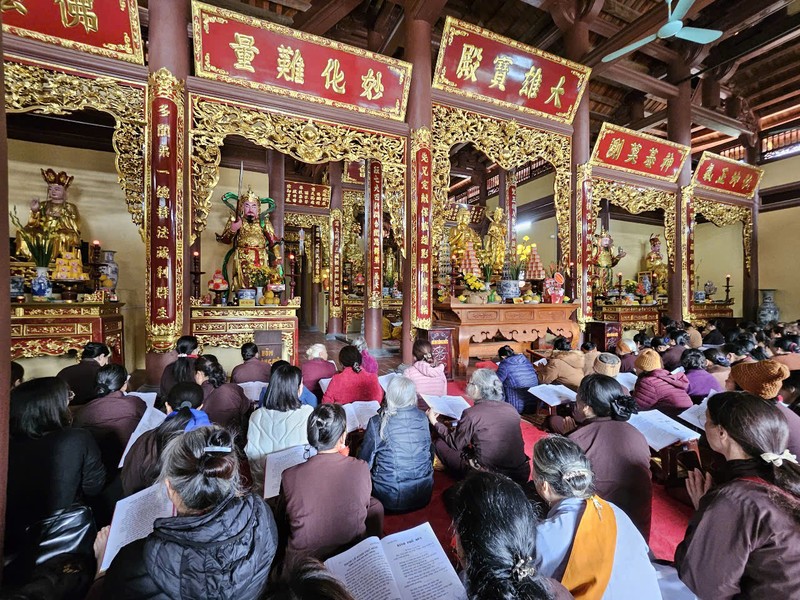 Tuyên Quang: Lễ an vị tôn tượng Bồ-tát Quán Thế Âm tại chùa Phú Lâm ảnh 3