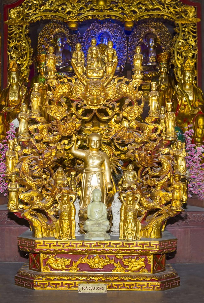 Kiến trúc độc đáo của ngôi chùa làm bằng gỗ lim ở Hà Tĩnh ảnh 11