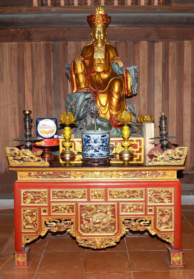 Kiến trúc độc đáo của ngôi chùa làm bằng gỗ lim ở Hà Tĩnh ảnh 13