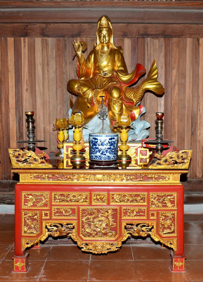 Kiến trúc độc đáo của ngôi chùa làm bằng gỗ lim ở Hà Tĩnh ảnh 14