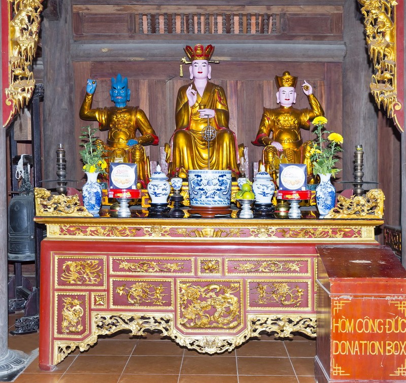 Kiến trúc độc đáo của ngôi chùa làm bằng gỗ lim ở Hà Tĩnh ảnh 19