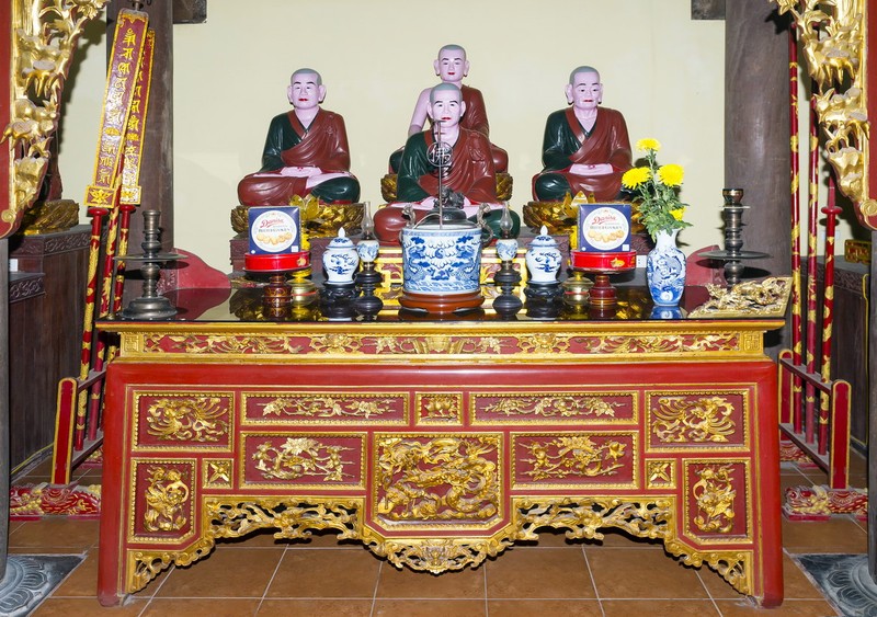 Kiến trúc độc đáo của ngôi chùa làm bằng gỗ lim ở Hà Tĩnh ảnh 22