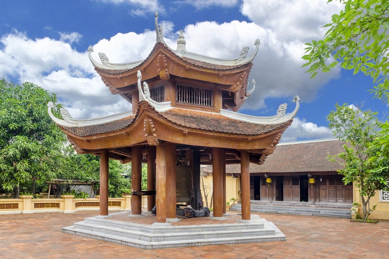 Kiến trúc độc đáo của ngôi chùa làm bằng gỗ lim ở Hà Tĩnh ảnh 5