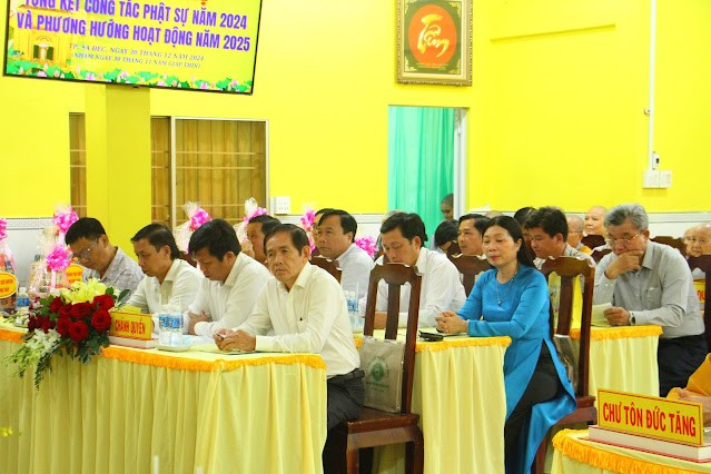 Đồng Tháp: Trao quyết định bổ nhiệm Trưởng ban và Phó Thường trực Ban Trị sự Phật giáo tỉnh ảnh 2