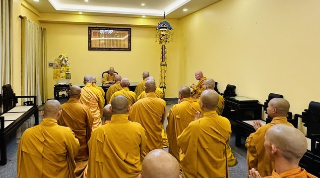 Ban Trị sự các tỉnh Đồng Nai, Bình Thuận, Tiền Giang, Tịnh độ Non Bồng đảnh lễ Đức Pháp chủ GHPGVN ảnh 5