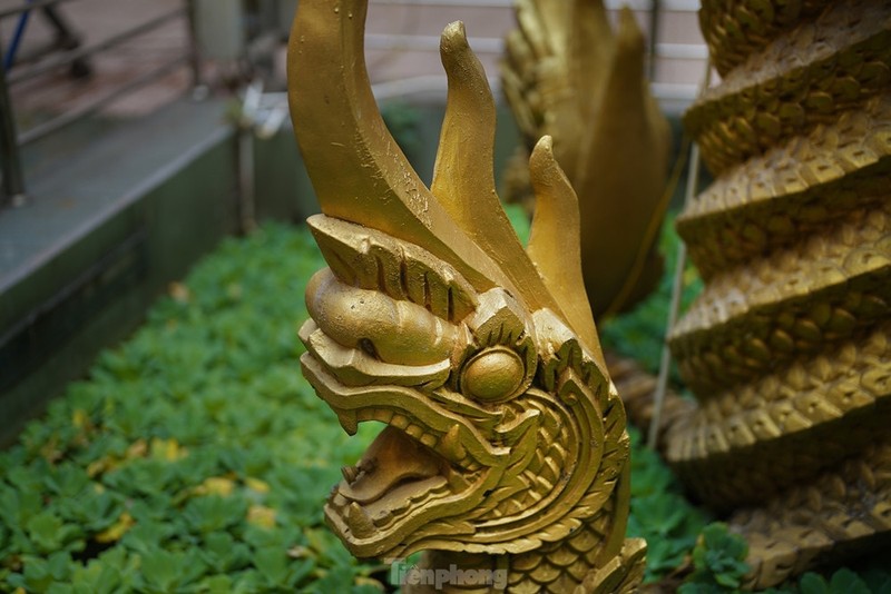 Độc đáo ngôi chùa ở TP HCM với nhiều tượng rắn ảnh 4