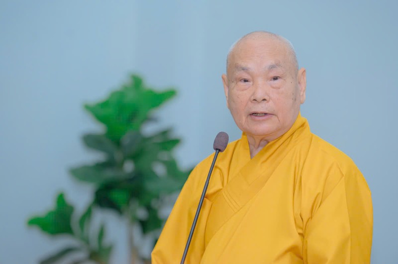 Trưởng lão Hòa thượng Chủ tịch kiểm tra công tác tổ chức Đại lễ Vesak LHQ tại TP.HCM ảnh 3