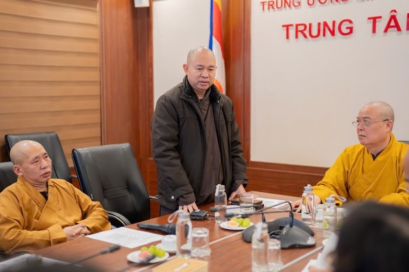 GHPGVN làm việc với các ban ngành về công tác chuẩn bị Đại lễ Vesak 2025 ảnh 3