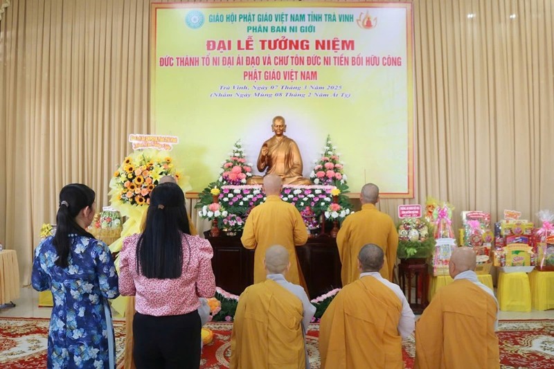 Phân ban Ni giới các địa phương tưởng niệm Thánh tổ Ni Đại Ái Đạo ảnh 2