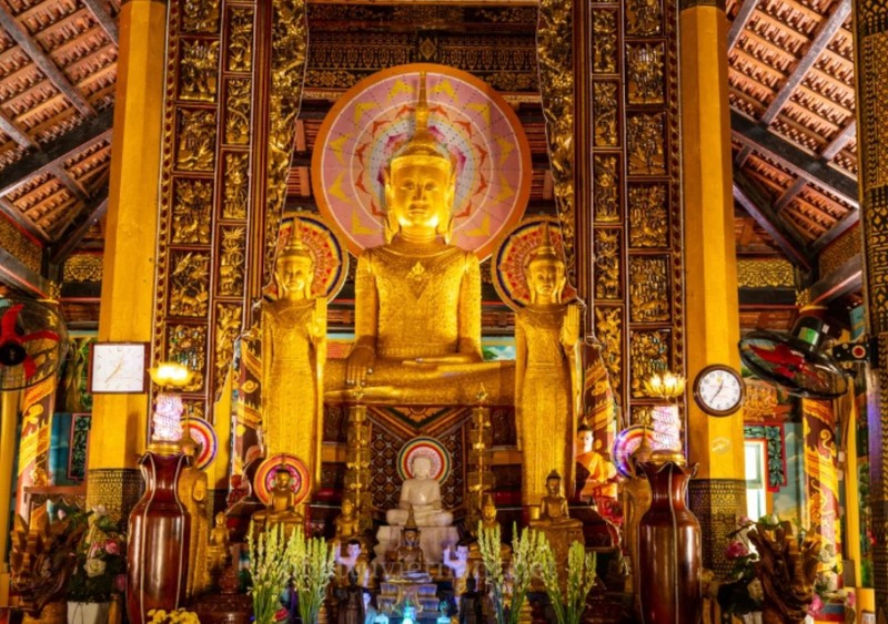 Chiêm ngưỡng kiến trúc ngôi chùa hơn 1.000 năm tuổi ở Trà Vinh ảnh 4