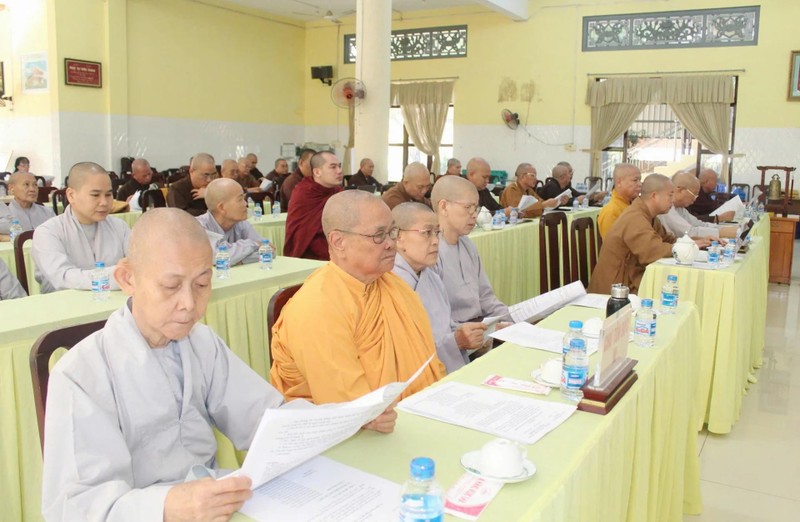 BTS GHPGVN tỉnh Đồng Nai họp triển khai hoạt động hướng đến Đại lễ Phật đản, tấn phong giáo phẩm ảnh 3