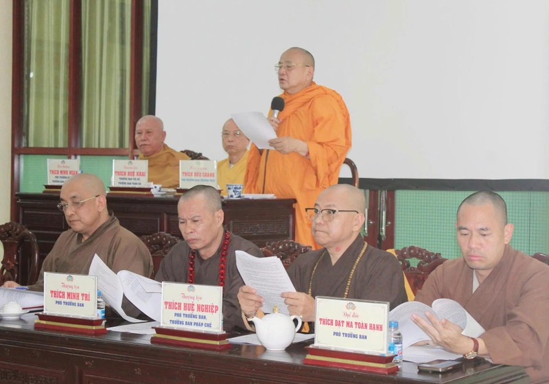BTS GHPGVN tỉnh Đồng Nai họp triển khai hoạt động hướng đến Đại lễ Phật đản, tấn phong giáo phẩm ảnh 2