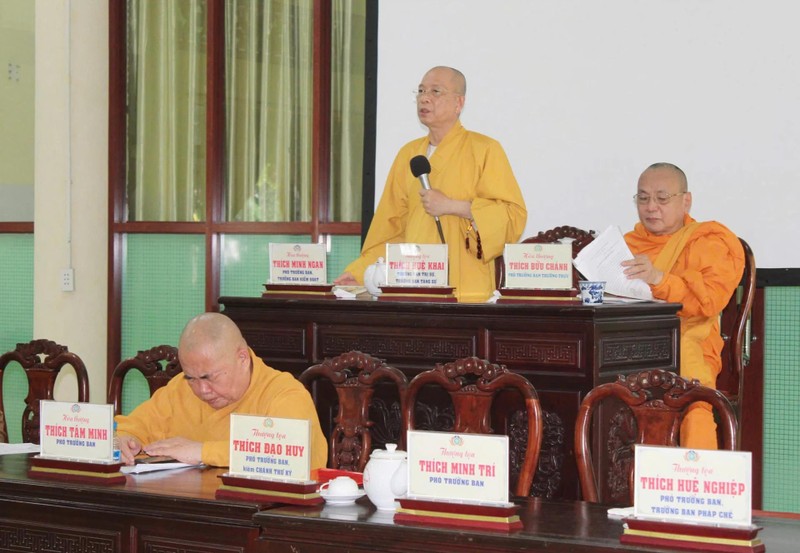 BTS GHPGVN tỉnh Đồng Nai họp triển khai hoạt động hướng đến Đại lễ Phật đản, tấn phong giáo phẩm ảnh 1