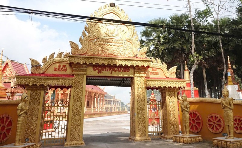 Ngôi chùa có nhiều cây thốt nốt nhất miền Tây ảnh 1