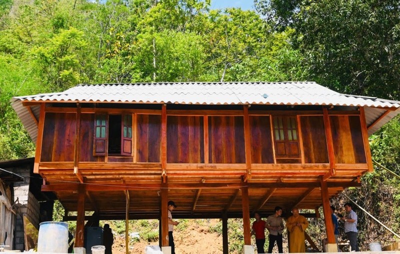 BTS GHPGVN tỉnh Thanh Hoá tặng nhà Đại đoàn kết cho hộ nghèo tại huyện Mường Lát ảnh 3