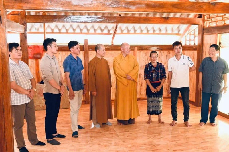 BTS GHPGVN tỉnh Thanh Hoá tặng nhà Đại đoàn kết cho hộ nghèo tại huyện Mường Lát ảnh 4