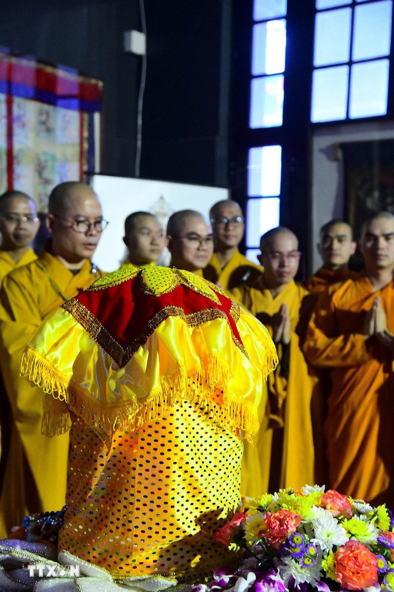 Lễ đón nhận và cung rước Xá lợi Đức Phật Thích Ca Mâu Ni từ Ấn Độ về Việt Nam ảnh 8