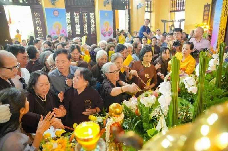 Trung ương GHPGVN trang nghiêm tổ chức Đại lễ Phật đản PL.2569 tại chùa Quán Sứ ảnh 4