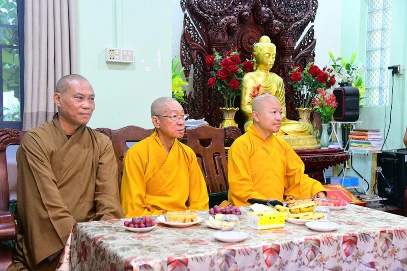 Đoàn Phật giáo Việt Nam thăm cơ sở tự viện đào tạo Tăng sĩ tại Mandalay ảnh 4