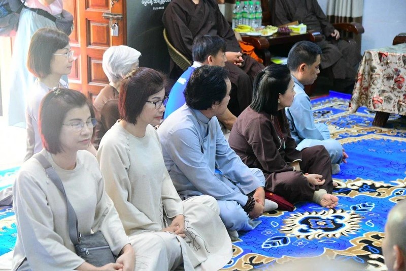 Đoàn Phật giáo Việt Nam thăm cơ sở tự viện đào tạo Tăng sĩ tại Mandalay ảnh 6